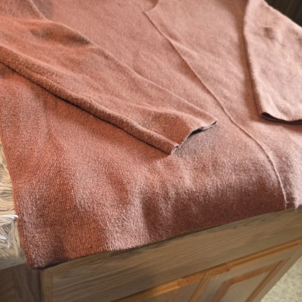 J.Jill Rust Color V Neck Sweater Size Med - Picture 10 of 16